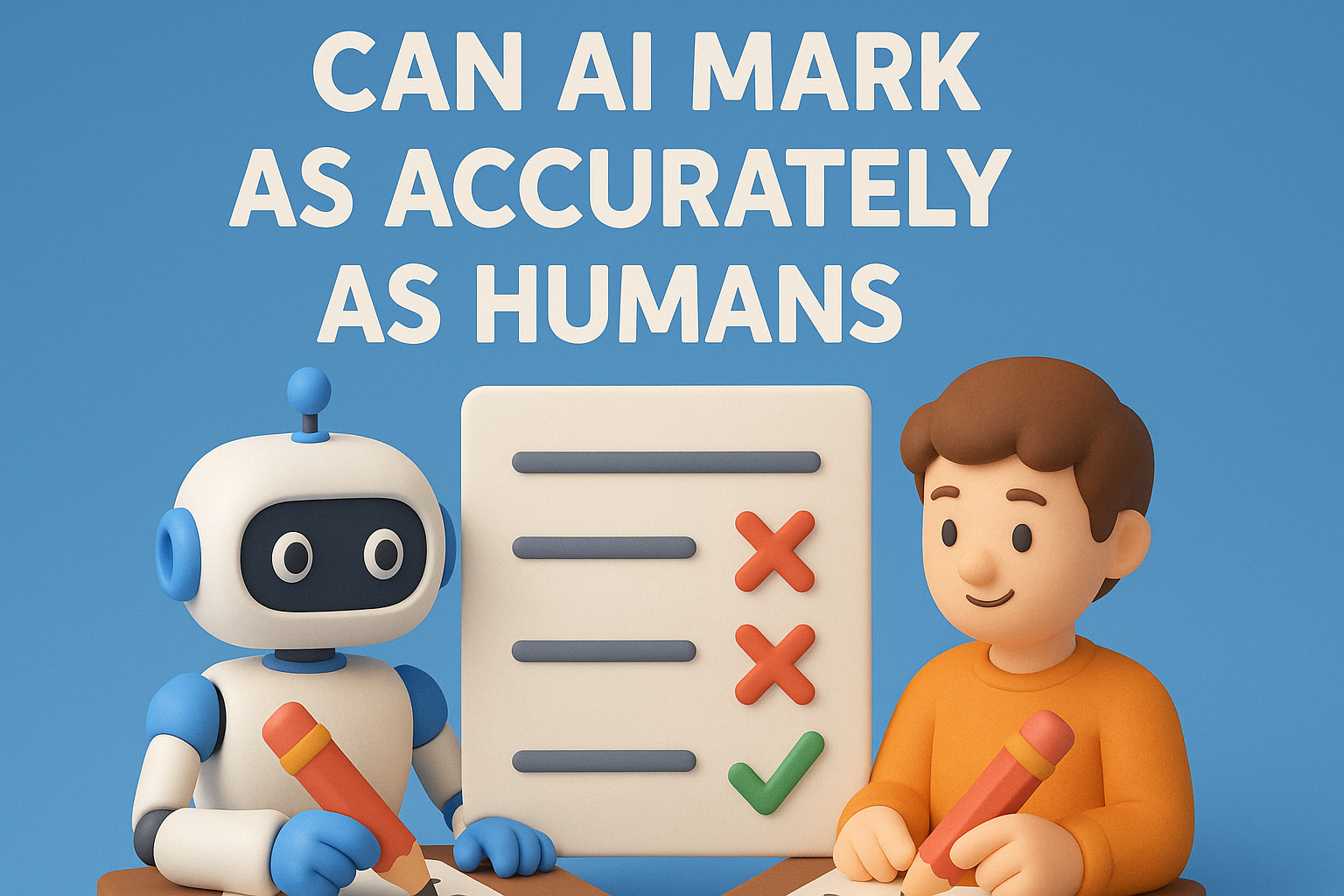Can AI mark as accurately as teachers